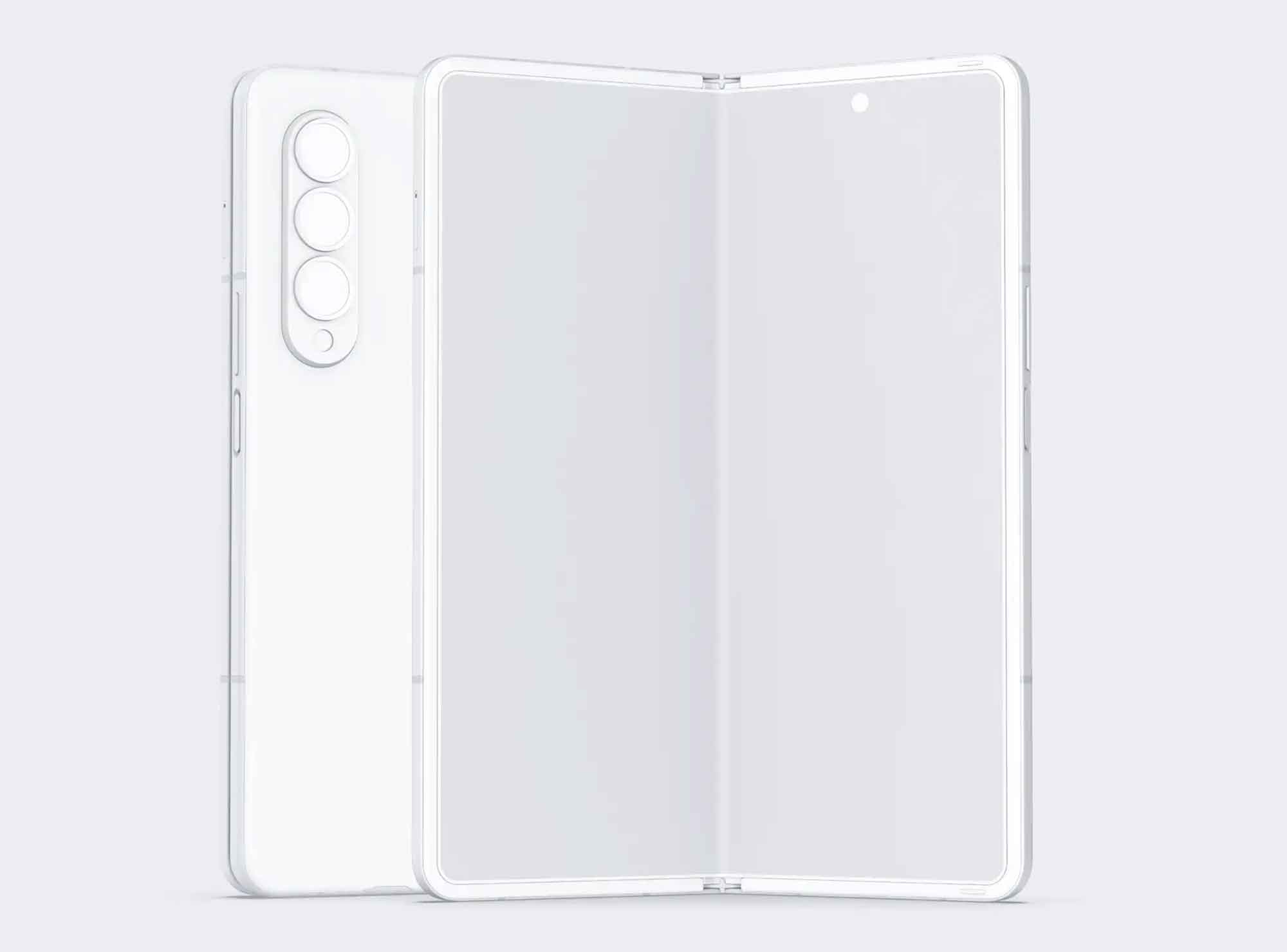 Samsung Galaxy Z Fold 3 Mockup
