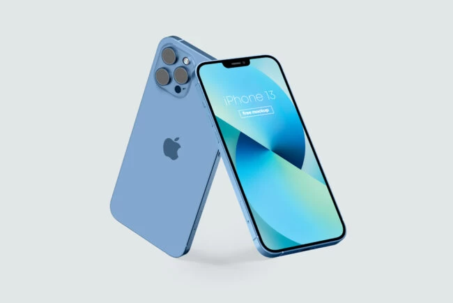 Iphone 13 Free Mockup