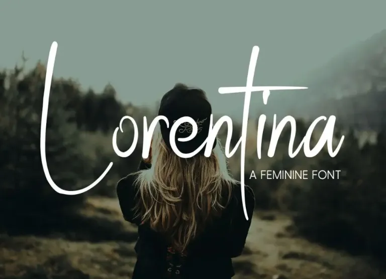 Lorentina Handwritten Font