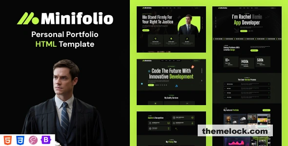 Minifolio Personal Portfolio Html Template